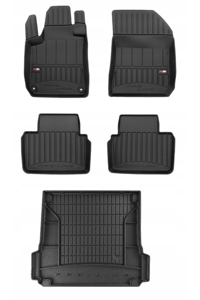 Other SET covorașe cauciuc 3D Peugeot 308 2 Estate 2013-2021 negru