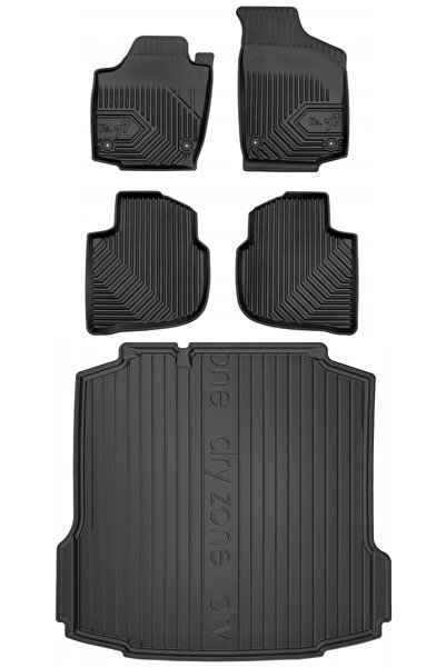 Other SET 77 Covorașe și preș Skoda Rapid LB 2012-2019 bwb