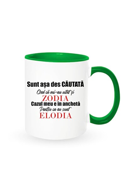 OEM Cană personalizată cu mesajul: „Sunt atât de căutată încât cred că mi-au ...