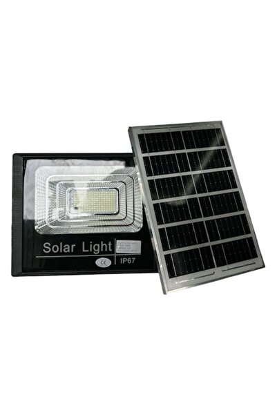 SOLAR LIGHT Proiector solar LED 300W cu panou solar, telecomandă, IP67, senzo...