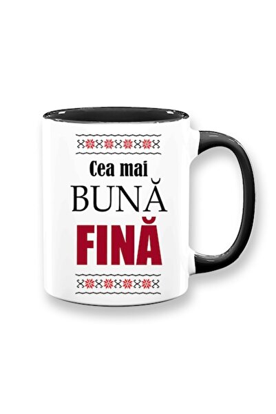 OEM Cană personalizată pentru fină cu mesajul „Cea mai bună fină”, motive tra...