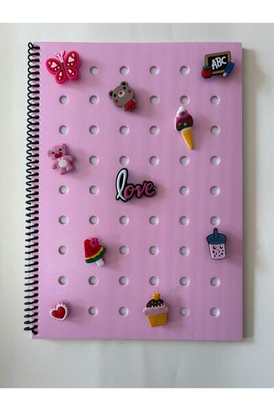 KESKİN COLOR دفتر ملاحظات مسطر بحلقة في غلاف جذاب A4 من Adalinhome (80 ورقة)