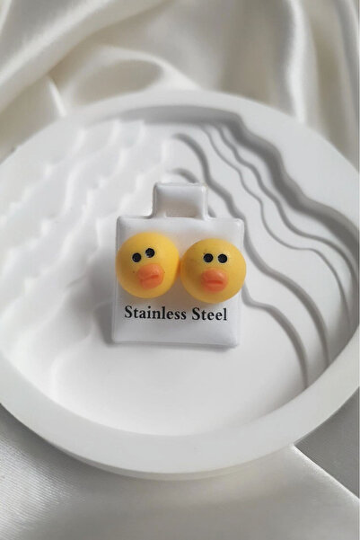 SelinDiamond Steel Children's Earrings with Animal Figures