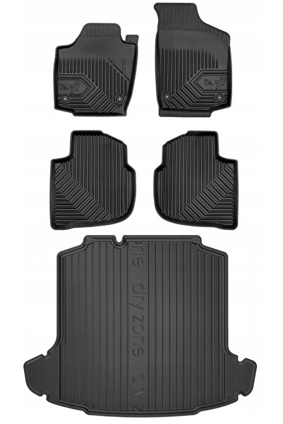 Other SET 77 Covorașe și preș Skoda Rapid LB 2012-2019 zwb