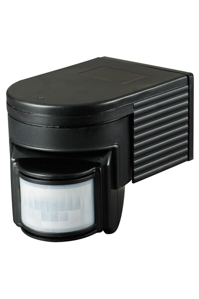 Other Senzor de mișcare cu infraroșu 180° - Multitensiune, Negru