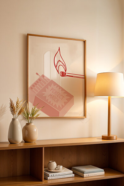 Basquiart Σειρά Lucky You, Ξύλινη Αφίσα με Πλαίσιο, Διακοσμητικό Τοίχου Αρ.:63