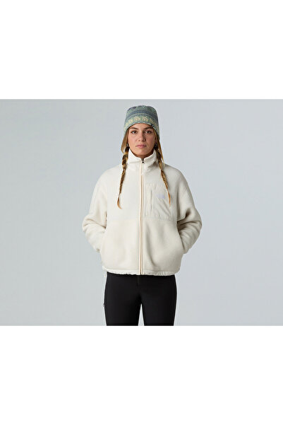 THE NORTH FACE W Yumiori Off Peak Full Zip Jacket Erkek Outdoor Polar Ceket NF0A8EUZQLI1 Beyaz