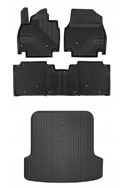 Other SET 77 Covorașe și preșuri din cauciuc Kia EV9 din 2023-