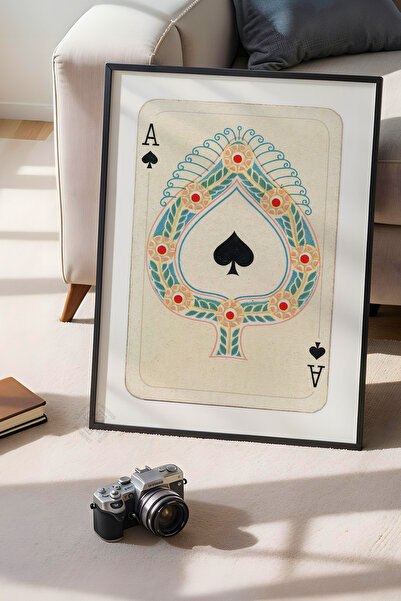 Basquiart Poster cu ramă neagră din seria Lucky You, decor de perete nr:3