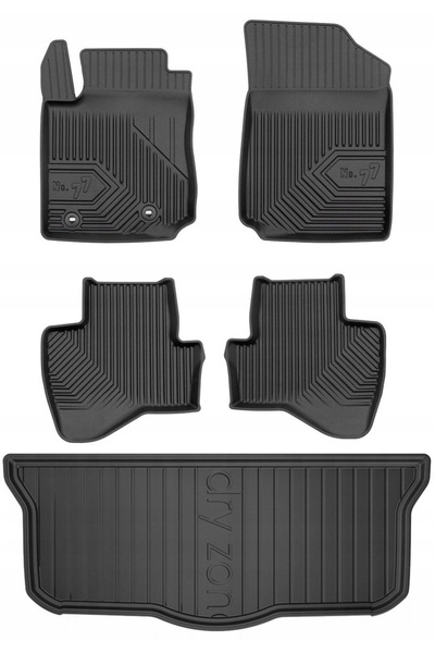 Other SET 77 Covorașe și preș Peugeot 108 HB 2014-2022