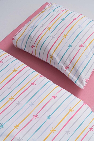 BELENAY Bow 100% Cotton Duvet Cover Set