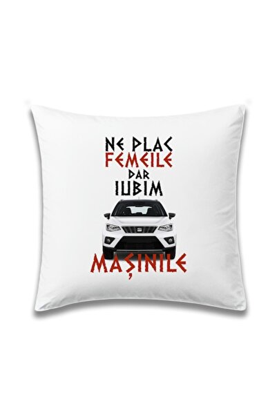 OEM Pernă personalizată pentru entuziaști cu mesajul: „Ne plac femeile, dar i...