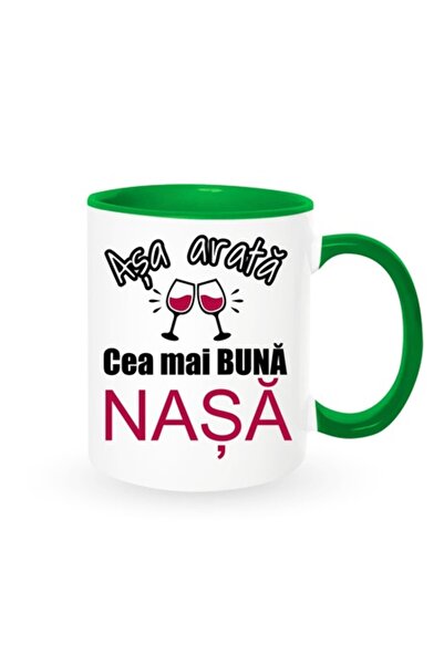 OEM Cană personalizată pentru nașă cu mesajul: „Aceasta este cea mai bună naș...