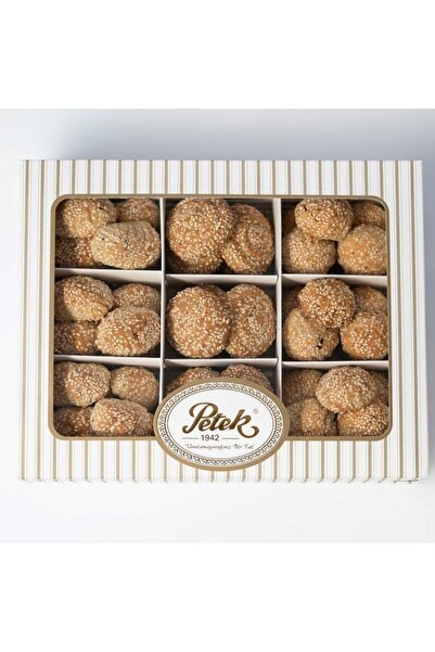 Petek1942 9 Gözlü Karışık Kömbe Kutu (1100 gr)