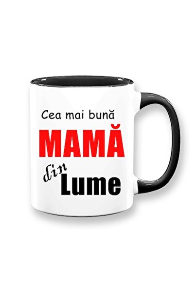 OEM Cană personalizată pentru mamă cu mesajul: „Cea mai bună mamă din lume”, ...