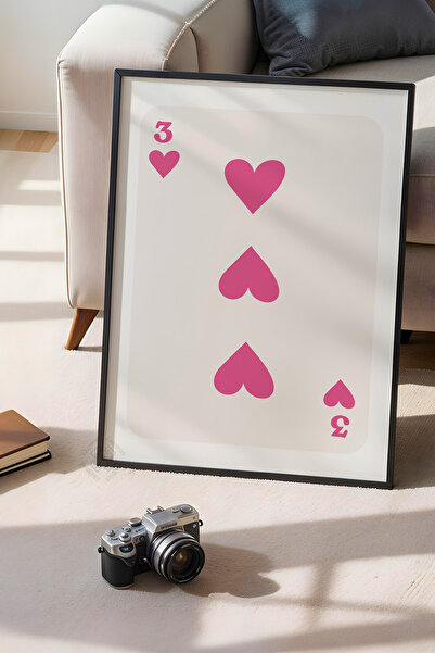 Basquiart Poster cu ramă neagră din seria Lucky You, decor de perete nr:55