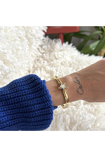 Alice İsstanbul Çelik Mineli Yıldız Kelepçe