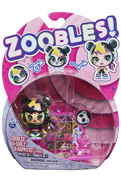 Spinmaster Figurina de transformare fetita ursulet Panda - Zo