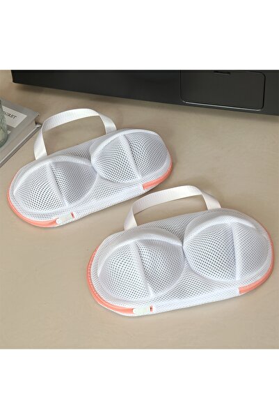 pratikus حقيبة غسيل حمالات الصدر المطورة من لوتس - حقيبة شبكية سميكة بسحاب لحماية حمالات الصدر