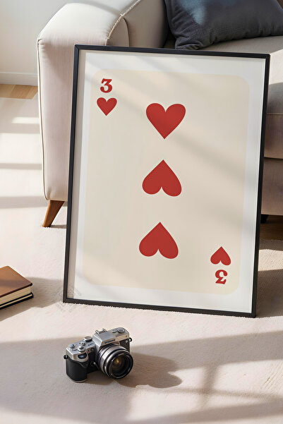 Basquiart Poster cu ramă neagră din seria Lucky You, decor de perete nr:72