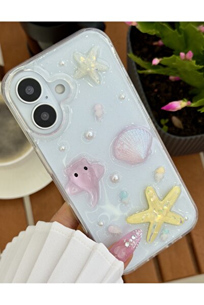 Go Aksesuar iPhone 17 Compatible Silicone Case with Stingray Toy Design