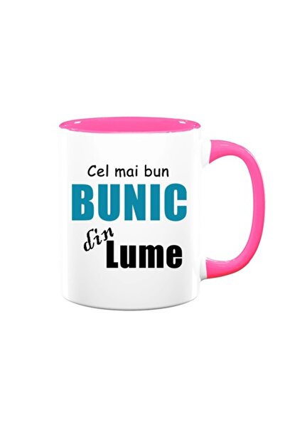 OEM Cană personalizată pentru bunic cu mesajul: „Cel mai bun bunic din lume”,...