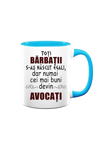 OEM Cană personalizată cu mesajul: „Toți oamenii sunt creați egali, dar numai cei mai buni devin avocați”, Betapr