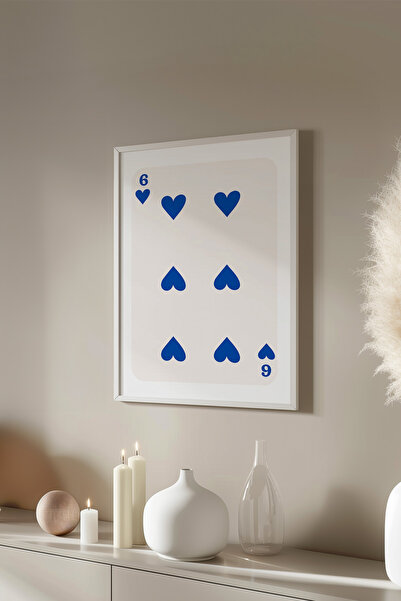 Basquiart Poster cu ramă albă din seria Lucky You, decor de perete nr:39