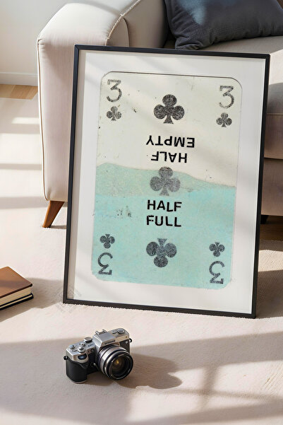 Basquiart Αφίσα της σειράς Lucky You με μαύρο πλαίσιο, διακοσμητικός πίνακας ...