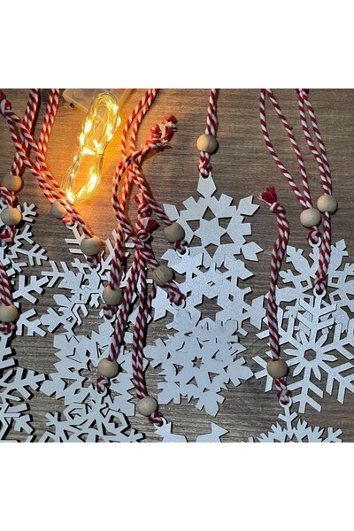 Go İthalat Drveni ukras za božićno drvo-BY15 (5263)