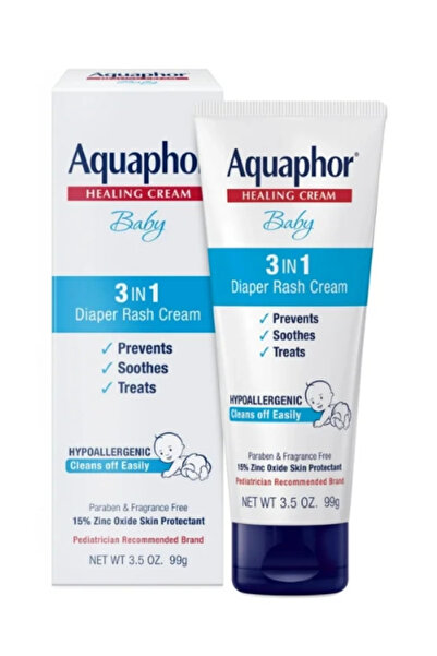 Aquaphor كريم طفح الحفاضات 3 في 1 للأطفال 99 جرام