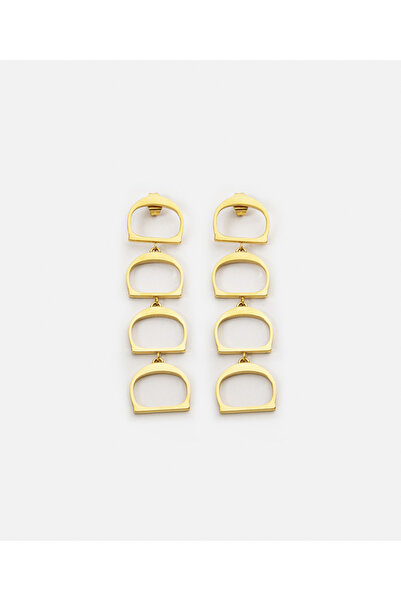 İpekyol Çok parçalı sallantılı küpe