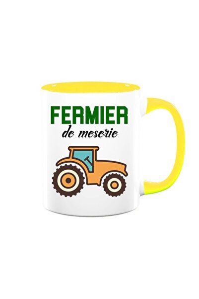 OEM Cană personalizată de fermier cu mesajul: „Fermier de profesie”, Betaprin...