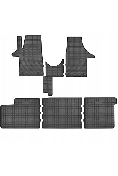 Other VW TRANSPORTER T5 2 rzędy 2003-15 DYWANIKI GUMOWE