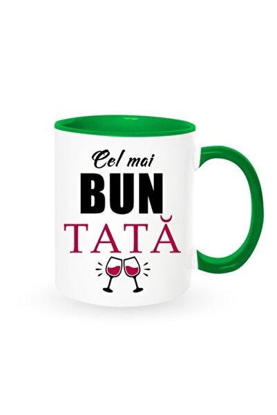 OEM Cană personalizată pentru tată cu mesajul „Cel mai bun tată”, model cu ce...