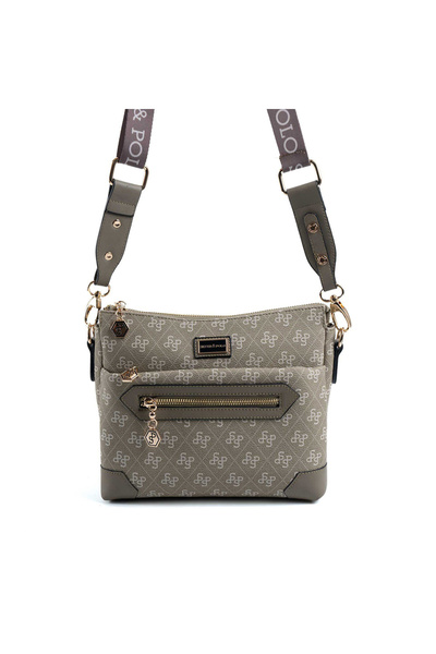 Silver Polo Green Sp1110 Women's Crossbody Bag