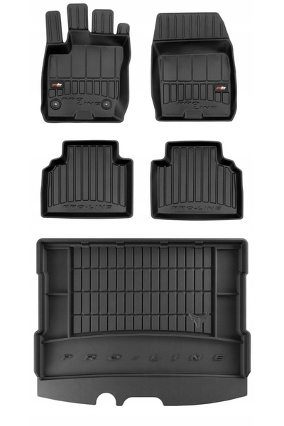 Other SET covorașe cauciuc 3D Ford Tourneo Courier 2014-2023 5 locuri