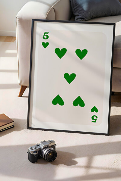 Basquiart Poster cu ramă neagră din seria Lucky You, decor de perete nr:142