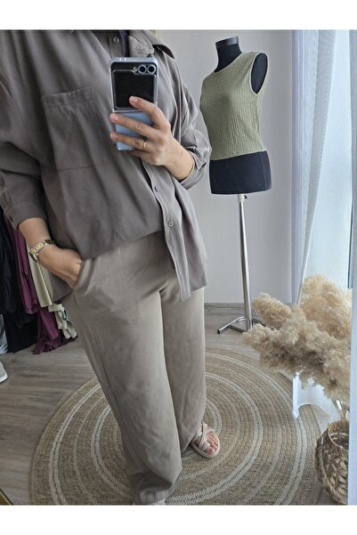 Butik MY MAGAZİN - PANTOLON - KETEN - 2773