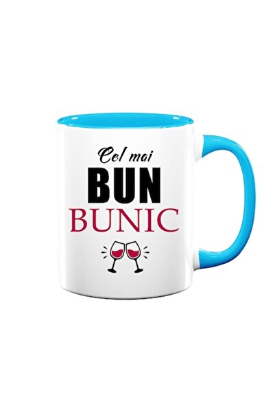 OEM Personalized mug for Grandpa with message: 'The best grandpa', model glasses, Betaprint, white with