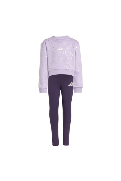 adidas Children's Daily Tracksuit Set Lg Glam Set Jw2421