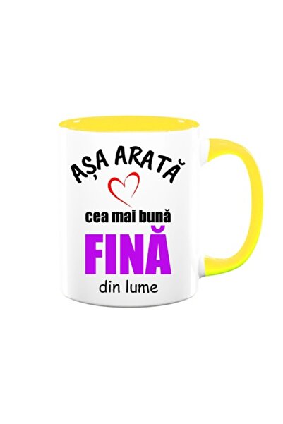 OEM Cană personalizată pentru fină cu mesajul: „Așa arată cea mai bună fină d...