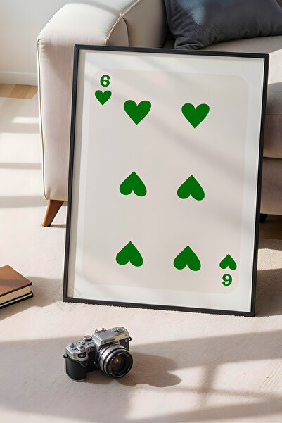 Basquiart Poster cu ramă neagră din seria Lucky You, decor de perete nr:143