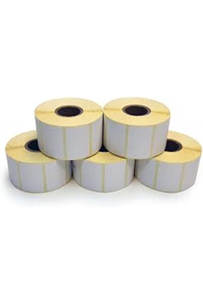 Generic 5 قطع ورق حراري 38 * 25 لطابعة الباركود