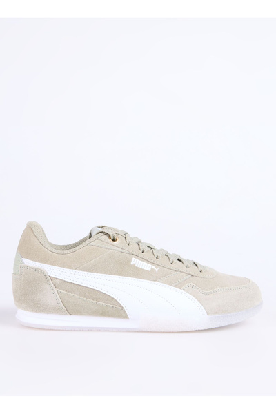 Puma 40267308 BELLA DONNA SD Lux Army-PU Beyaz - Krem Kadın Lifestyle Ayakkabı