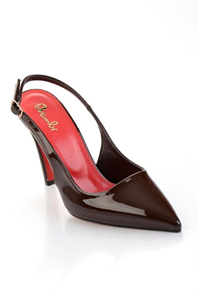 Bambi Kahve Kadın Klasik Topuklu Ayakkabı K01231437808