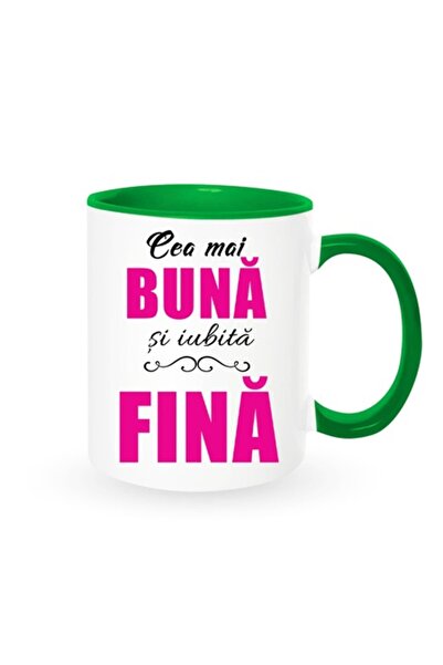 OEM Cană personalizată pentru fină cu mesajul: „Cea mai bună și mai iubită fi...