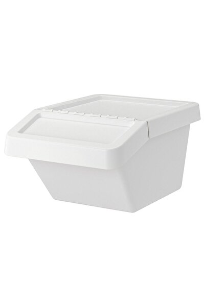 hobiurun Sortera, Waste Sorting Box, 37 Lt, White