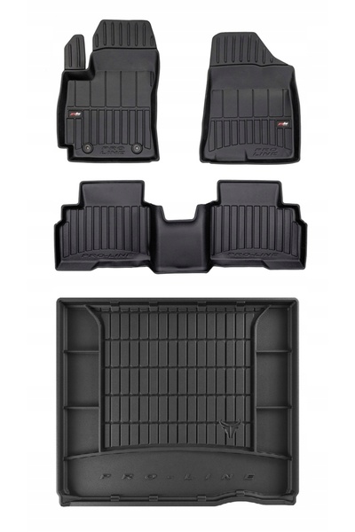 Other SET covorașe 3D din cauciuc Hyundai Kona 2 Hybrid din 2022-