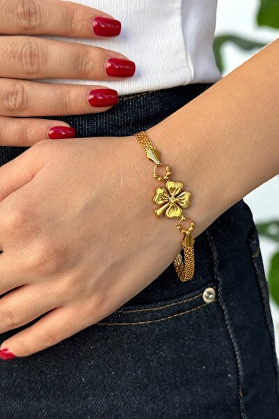 Utku Kuyumculuk 22 AYAR YONCA FİGÜRLÜ BİLEKLİK